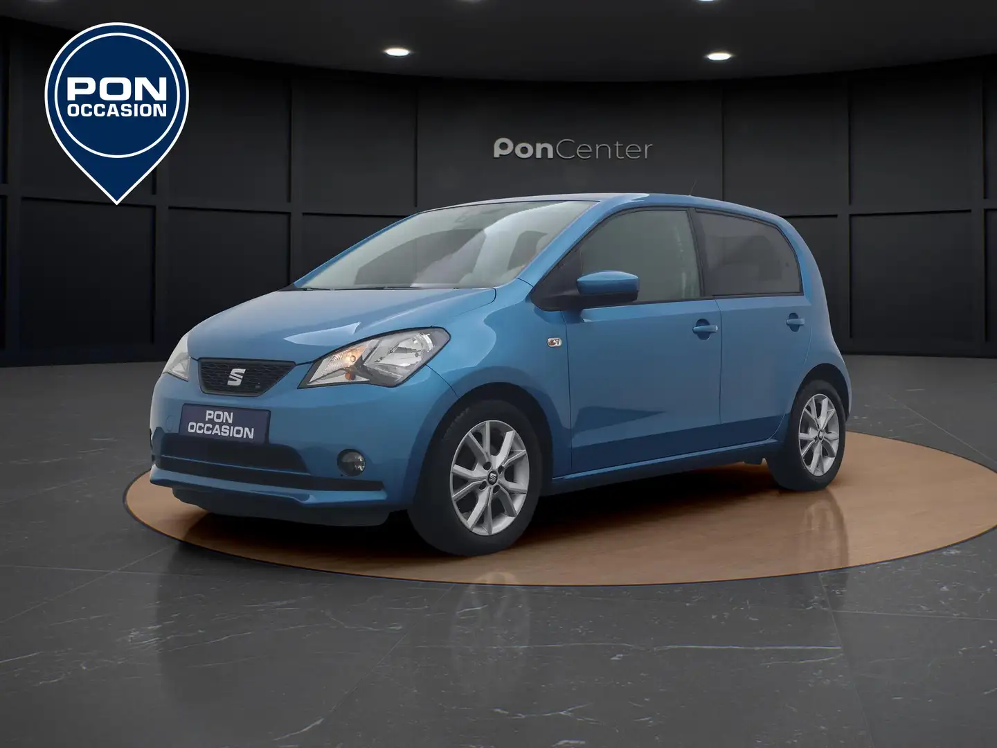 SEAT Mii 1.0 Sport Intense | Airco | Cruise control | PDC | Bleu - 1