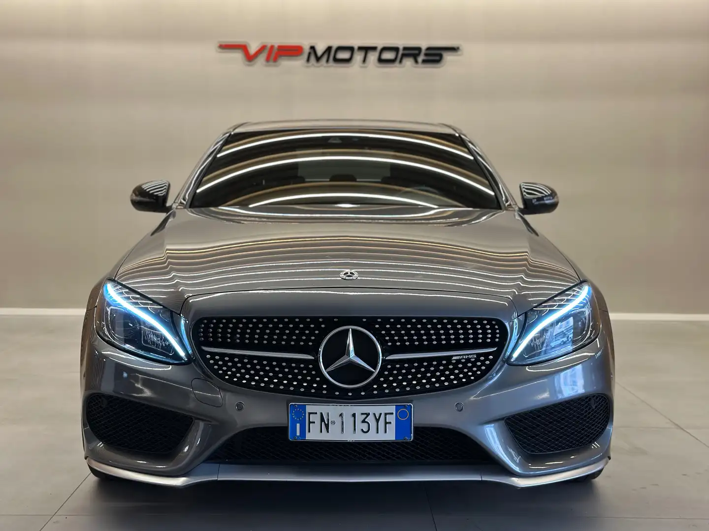 Mercedes-Benz C 43 AMG BERLINA S-4MATIC 370CV FULL OPTIONALS PERMUTE Grigio - 2