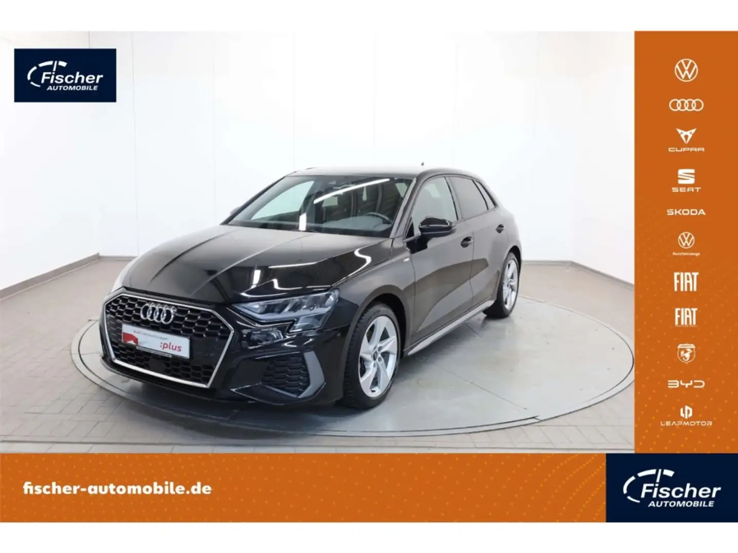 Audi A3 Sportback 30 TFSI S line S-Tronic NAV/Virt+ Schwarz - 1