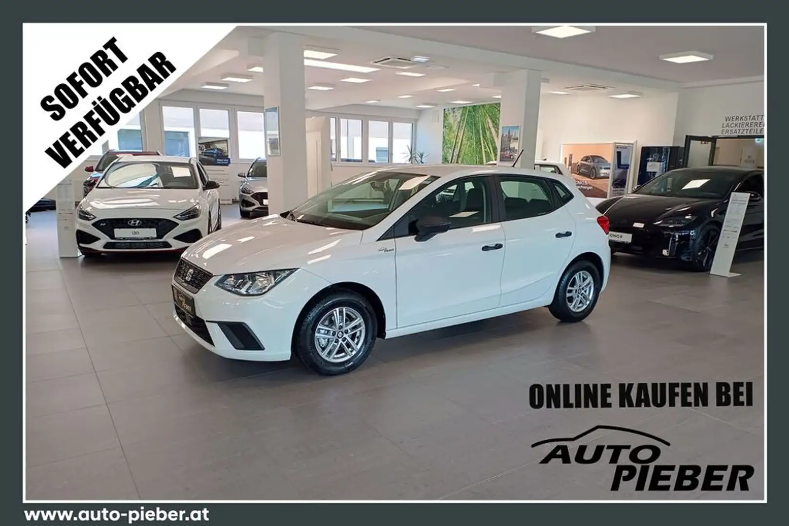 SEAT Ibiza Reference 1,0 *Tempomat*Klima* Bianco - 1