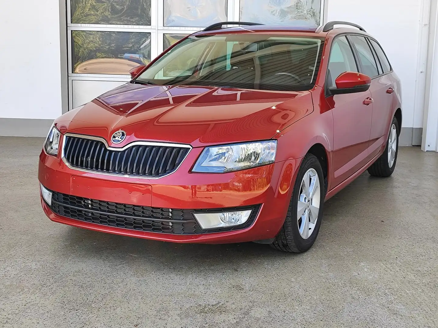 Skoda Octavia 2.0 TDI Ambition SHZ|Temp|PDC|AHK Rouge - 2