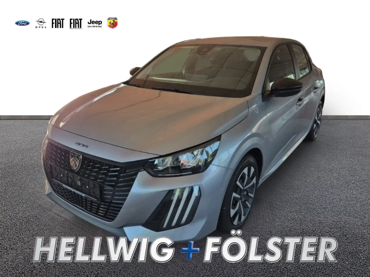 Peugeot 208 Active 1.2 Musikstreaming DAB SHZ Grau - 1