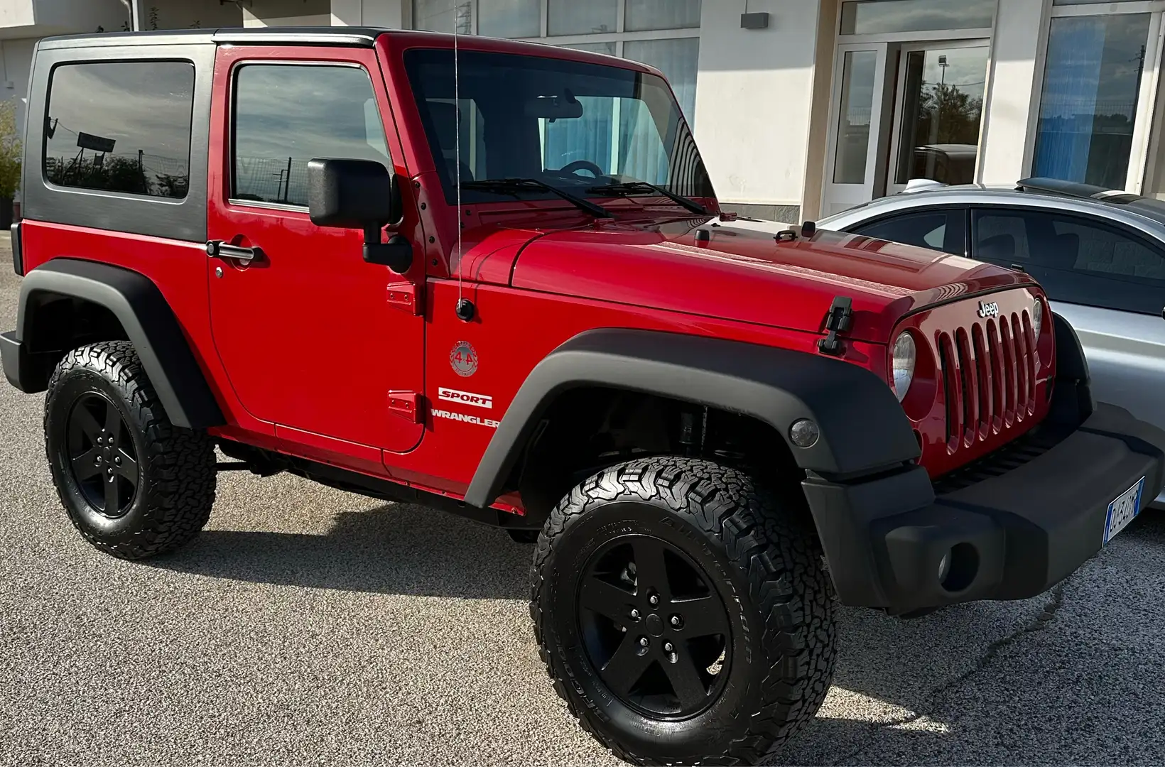Jeep Wrangler Wrangler 3p 2.8 crd Sport Rosso - 2