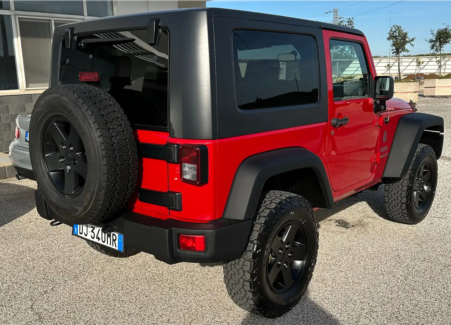 Jeep Wrangler Wrangler 3p 2.8 crd Sport Rouge - 1