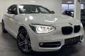 BMW 120 d Sport Line XENON NAVI PDC SCHALT WIPPEN TOP Blanco - thumbnail 1