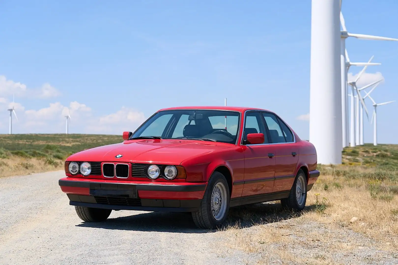 BMW 535 535i E34 Rojo - 1