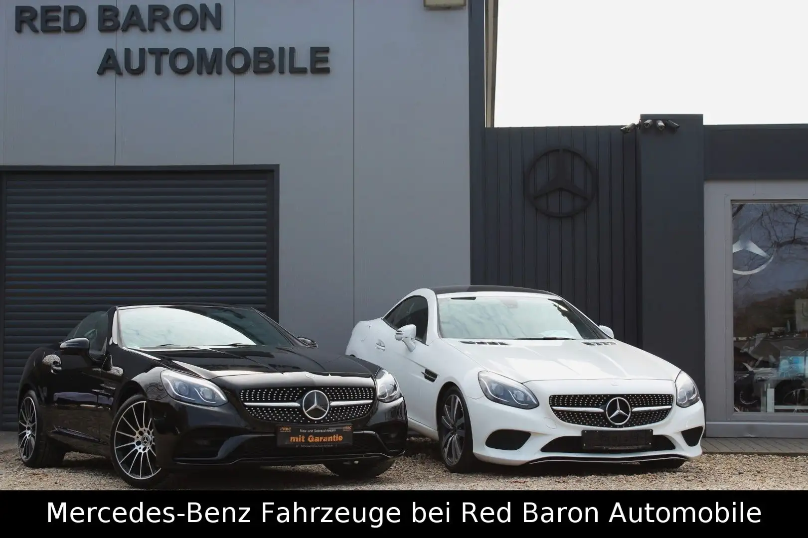 Mercedes-Benz SLC 300 9-G AMG LED KEYLESS-GO KAMERA EU-6 Tem Negro - 1