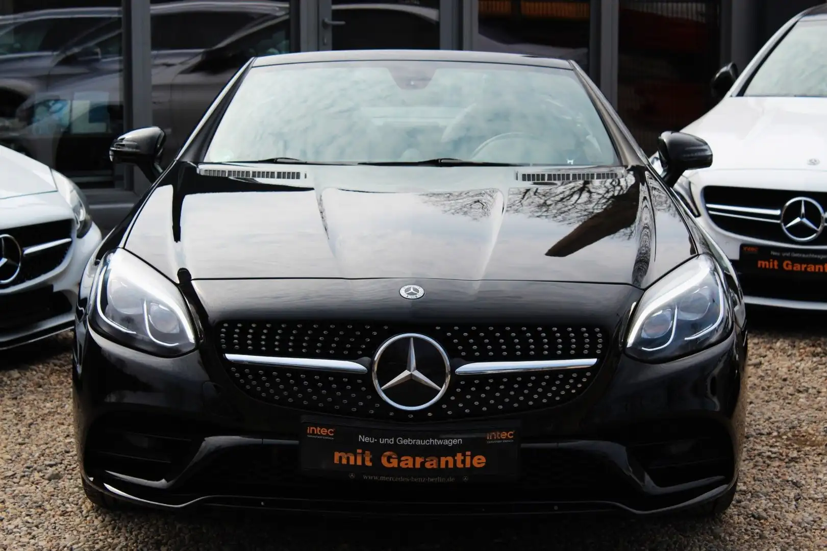 Mercedes-Benz SLC 300 9-G AMG LED KEYLESS-GO KAMERA EU-6 Tem Negro - 2