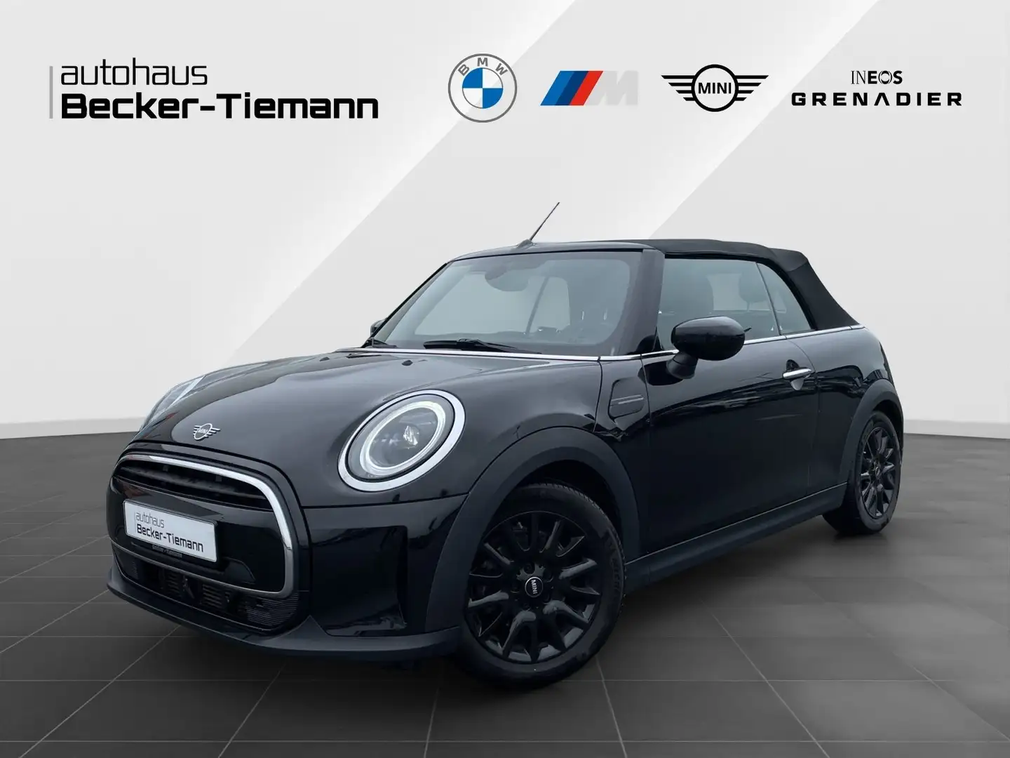 MINI One Cabrio One Cabrio Visual Boost/LED/PDC/Klima/Tempomat/Blu Schwarz - 1