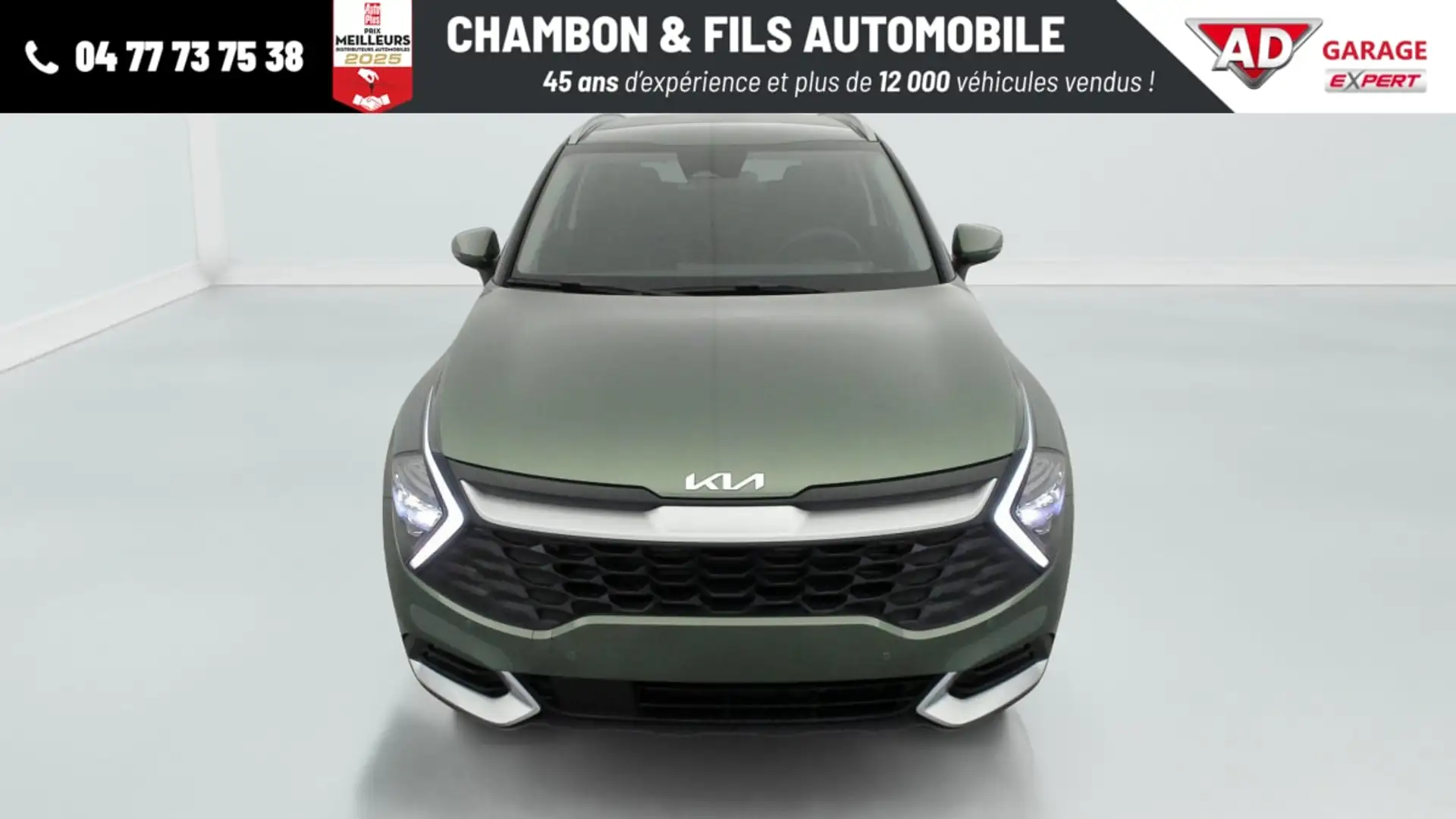Kia Sportage 1.6 T-GDi 210ch ISG Hybride BVA6 4x2 Active Gris - 2