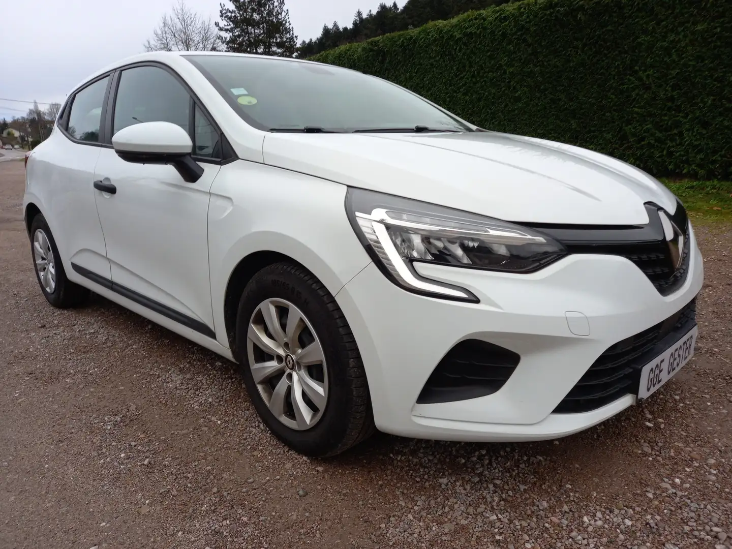 Renault Clio V STE 1.5 DCI 100 AIR NAV GPS 2 PLACES 30692 KMS Blanc - 1