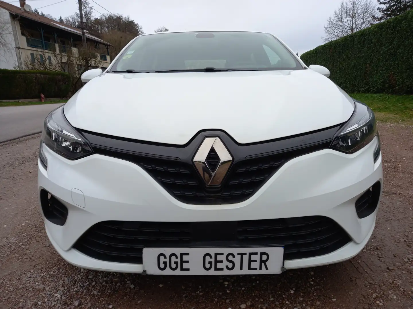 Renault Clio V STE 1.5 DCI 100 AIR NAV GPS 2 PLACES 30692 KMS Blanc - 2