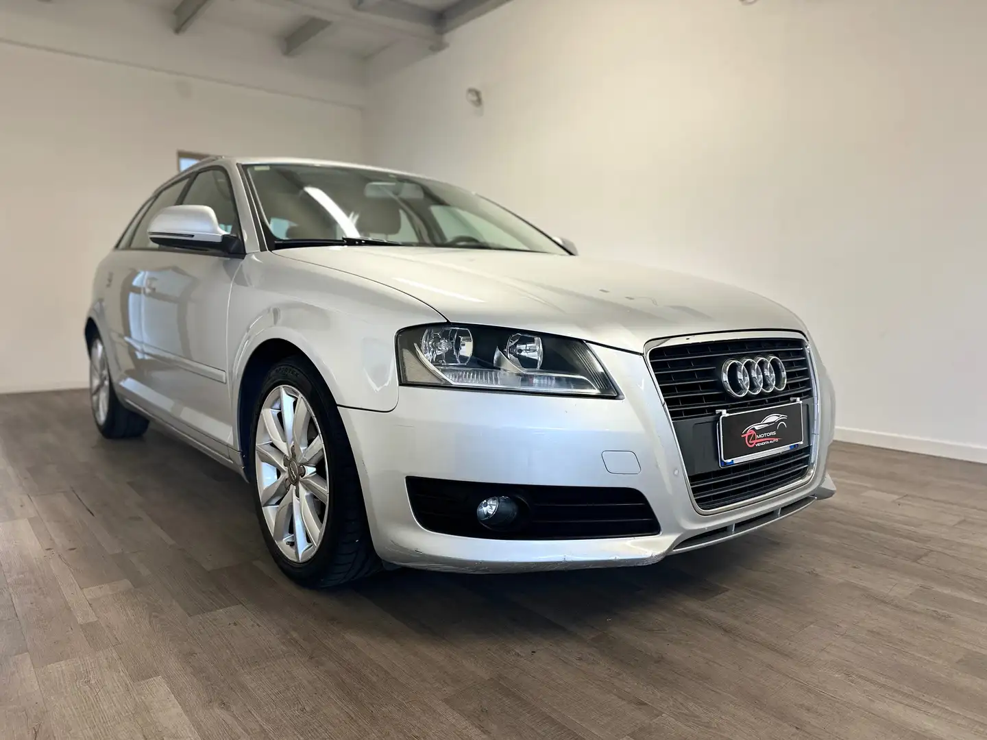 Audi A3 A3 Sportback 2.0 tdi Ambition EURO 5 Argento - 2