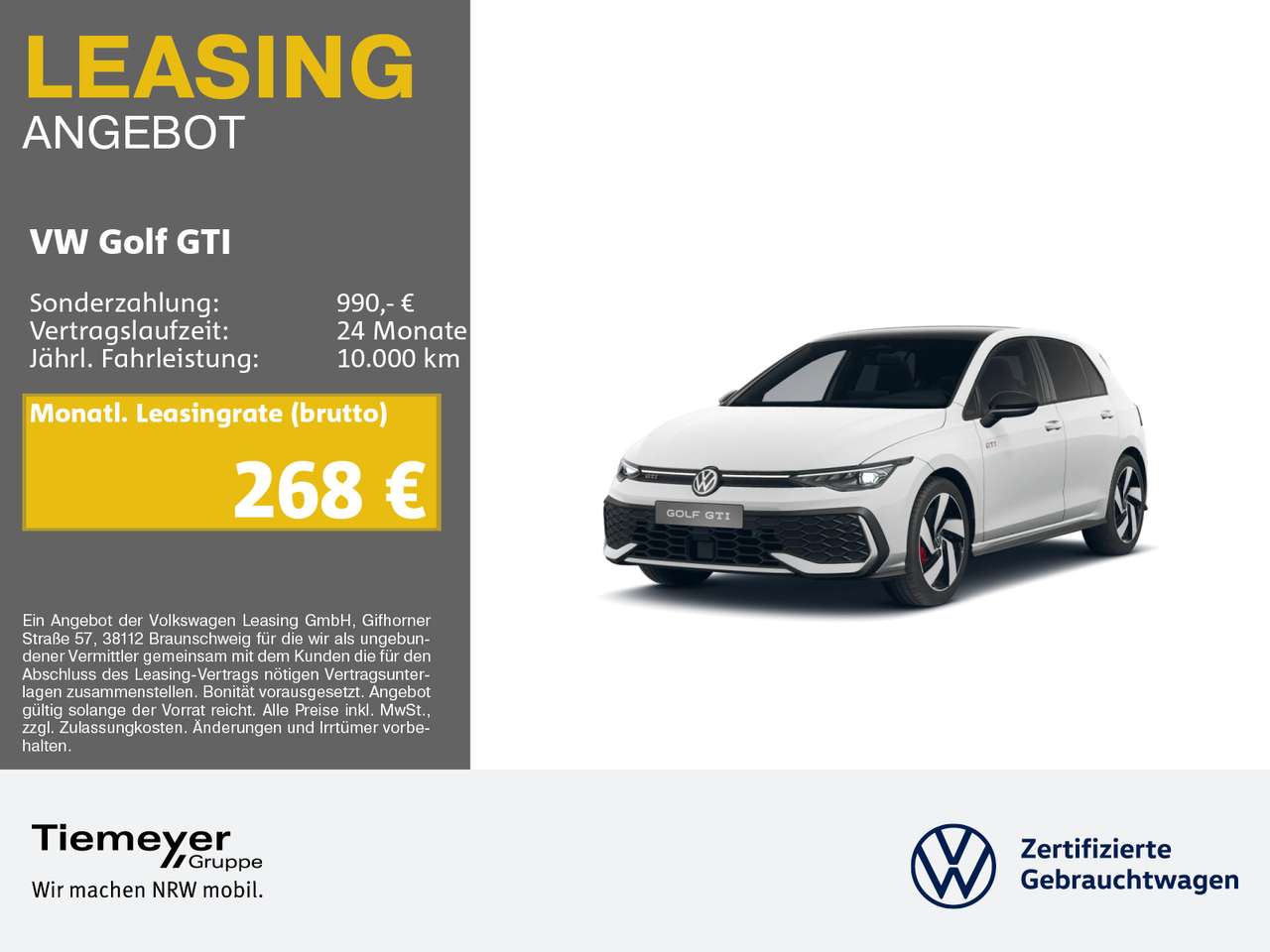 Volkswagen Golf GTI 2026