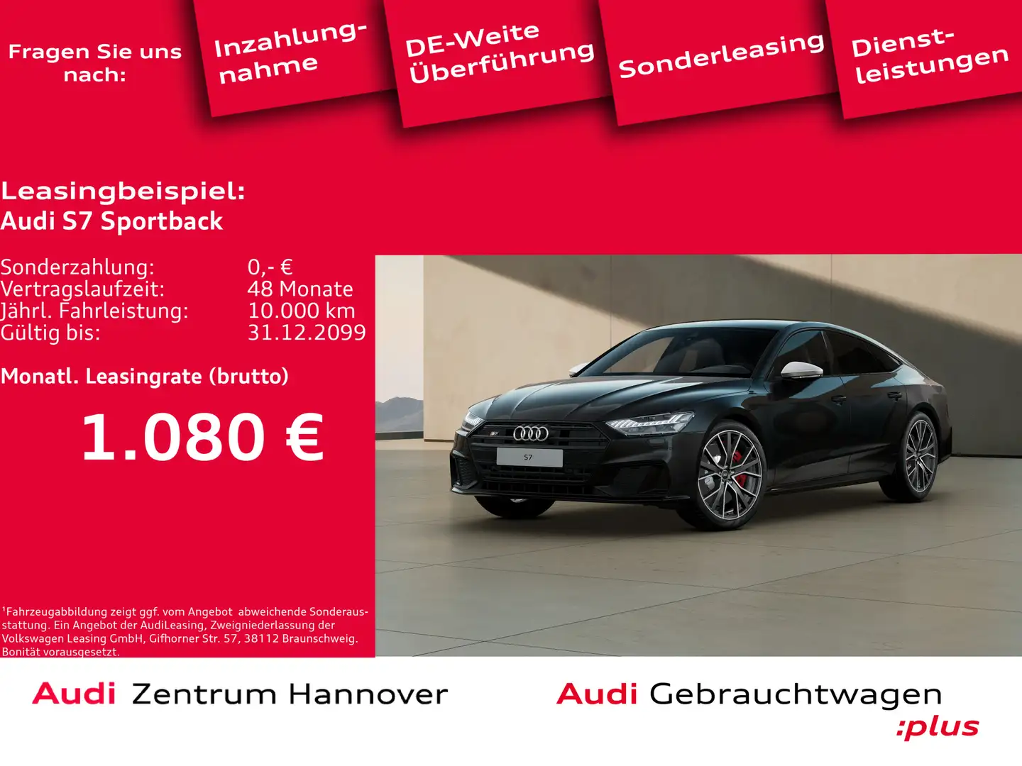 Audi S7 55 TDI qu. Pano HD Matrix Kamera Me Noir - 1