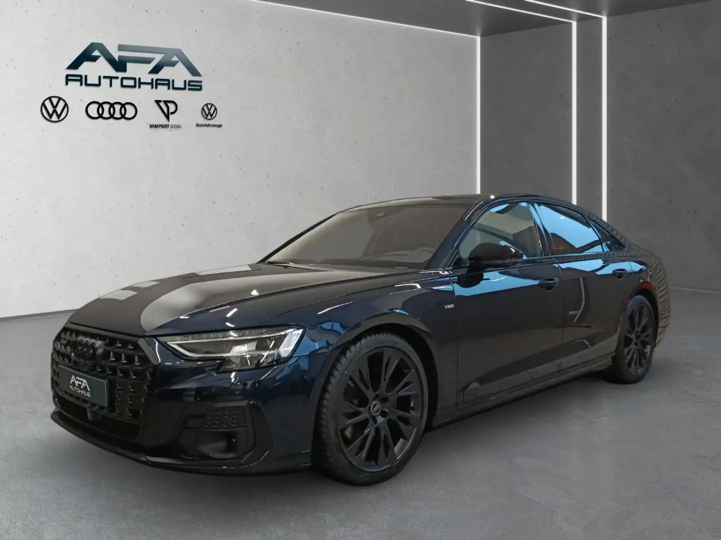 Audi A8 3.0 TDI quattro B&O*HUD*Pano*StdHz*Leder Azul - 2