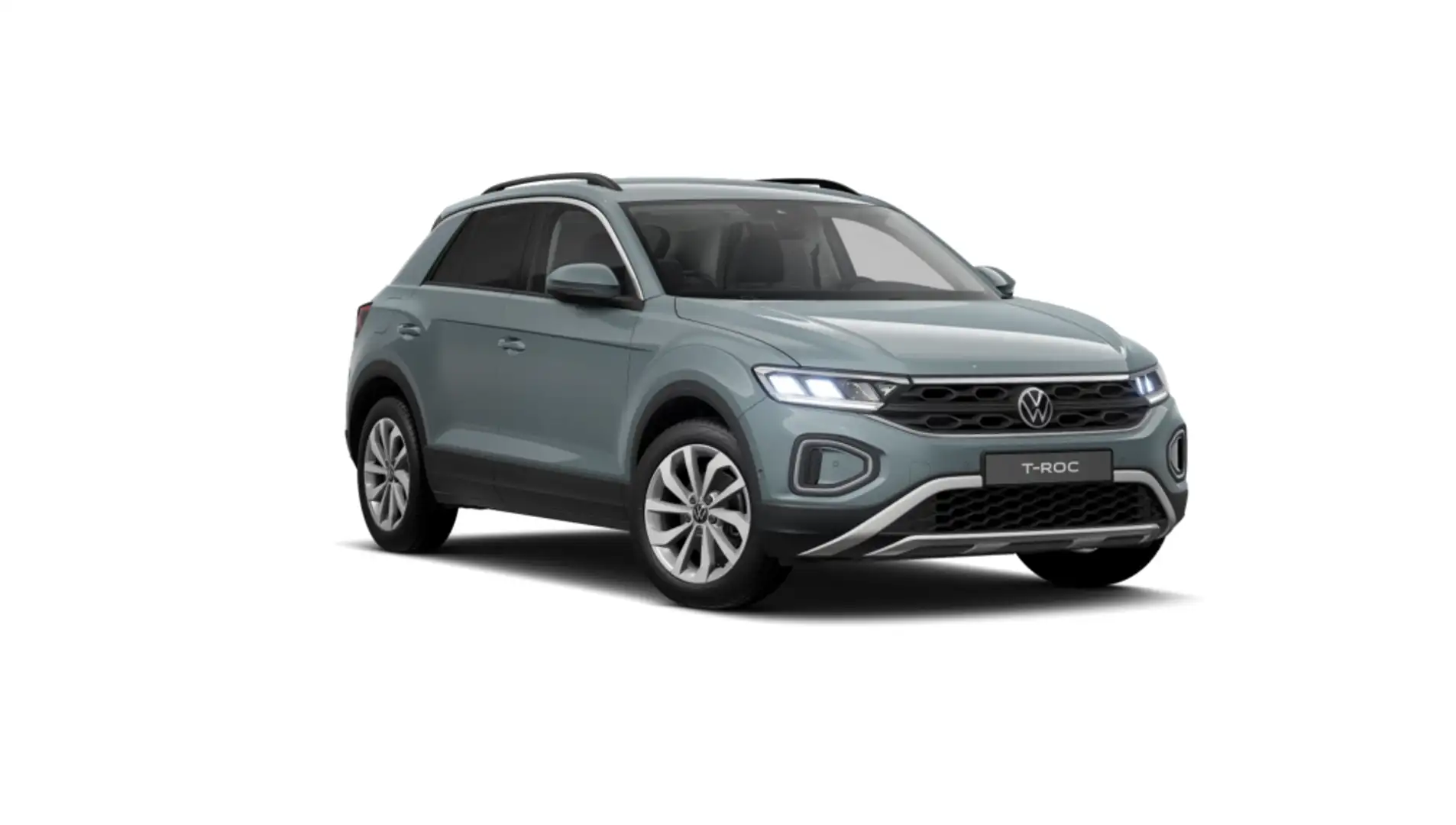 Volkswagen T-Roc 1.5 TSI Más DSG7 110KW Gris - 2