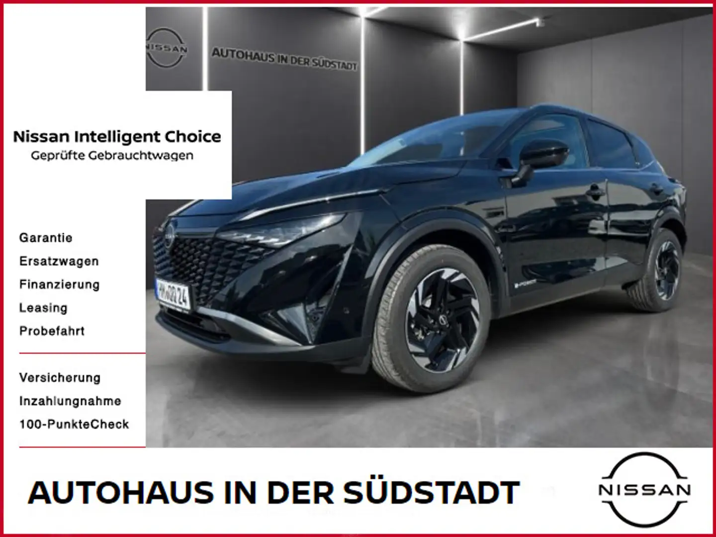 Nissan Qashqai 1.5 VC-T N-Connecta e-Power, PGD, Kamera Schwarz - 1