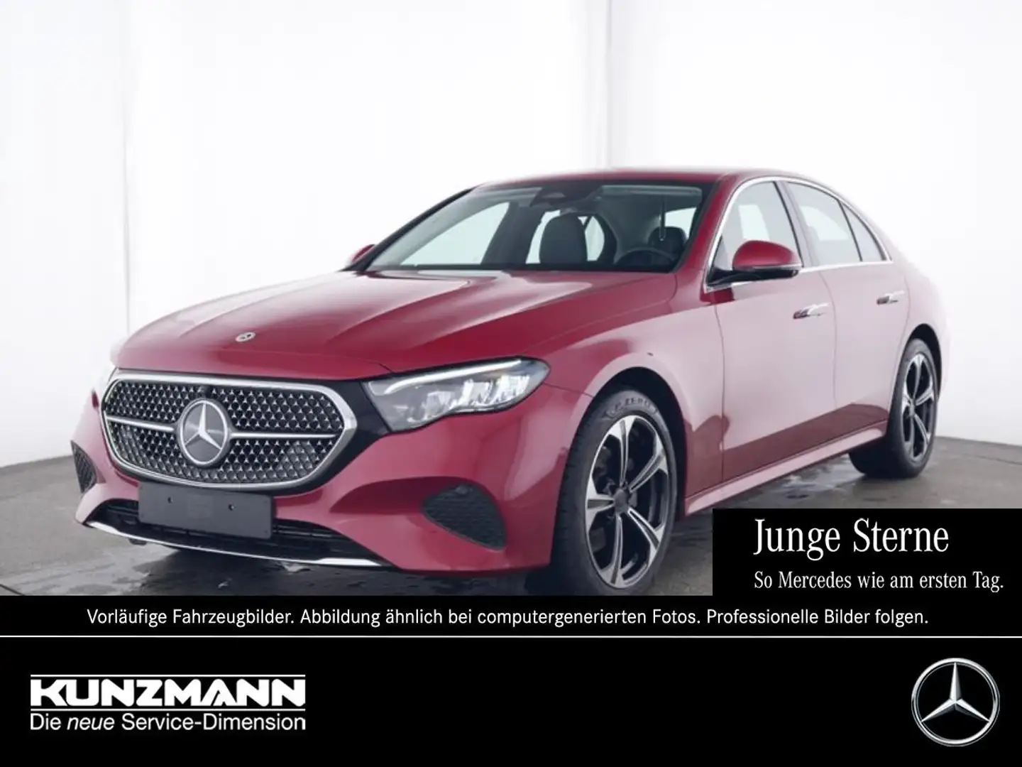 Mercedes-Benz E 200 Avantgarde MBUXNavi-Prem. Distronic 360° Rot - 1