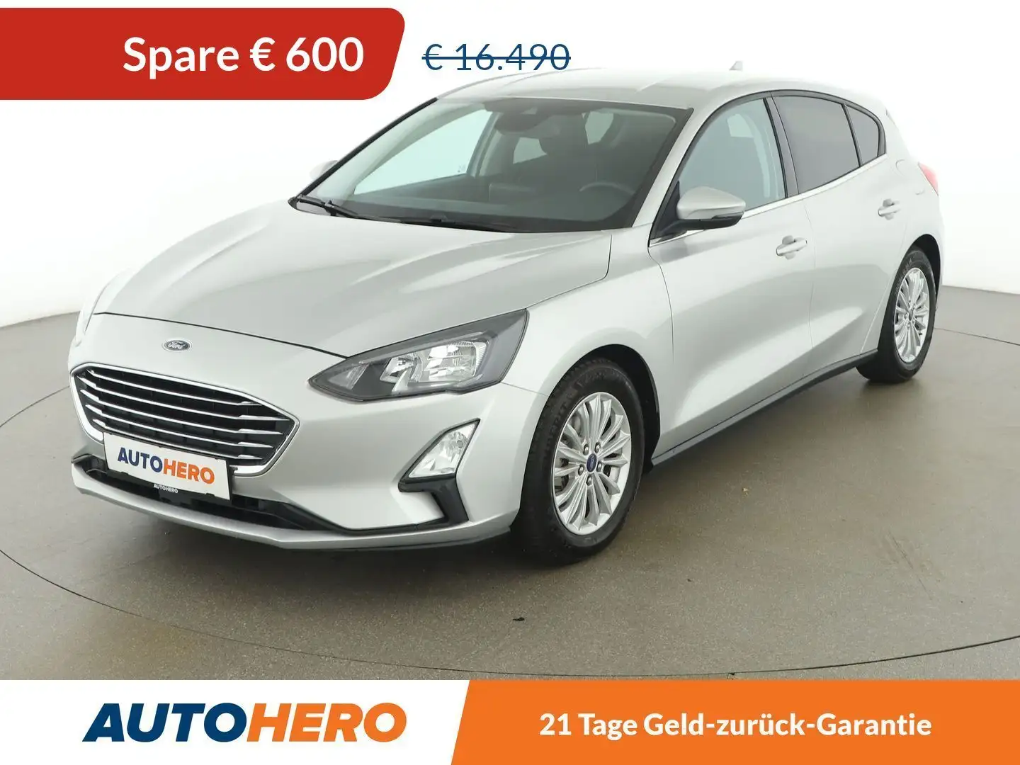 Ford Focus 1.0 EcoBoost Active *NAVI*SPUR*CAM* Silber - 1