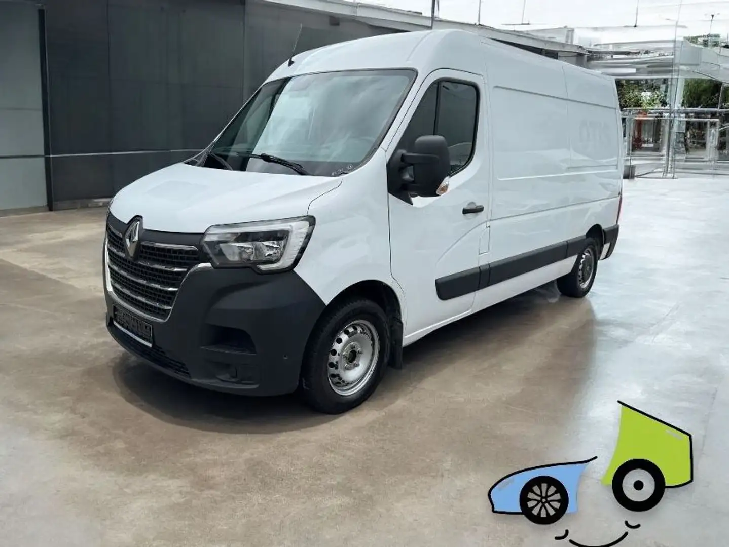 Renault Master III Kasten L2H2/3,5t/Totwinkel/Webasto Blanco - 1