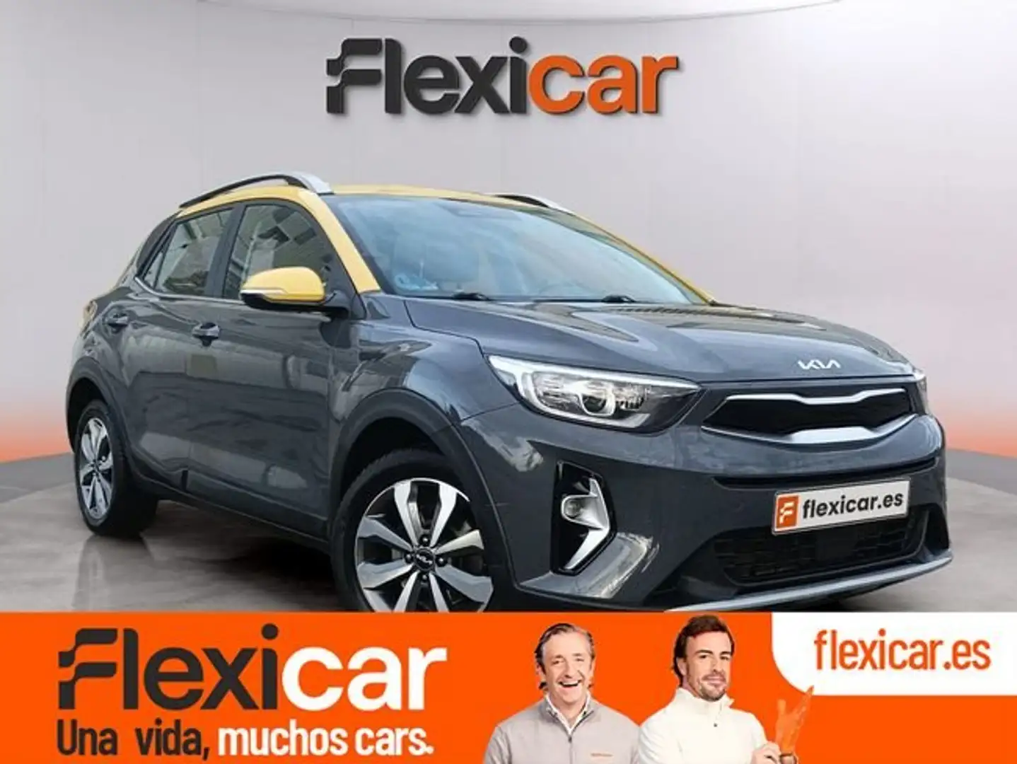 Kia Stonic 1.0 T-GDi 88kW (120CV) MHEV Drive DCT Gris - 1