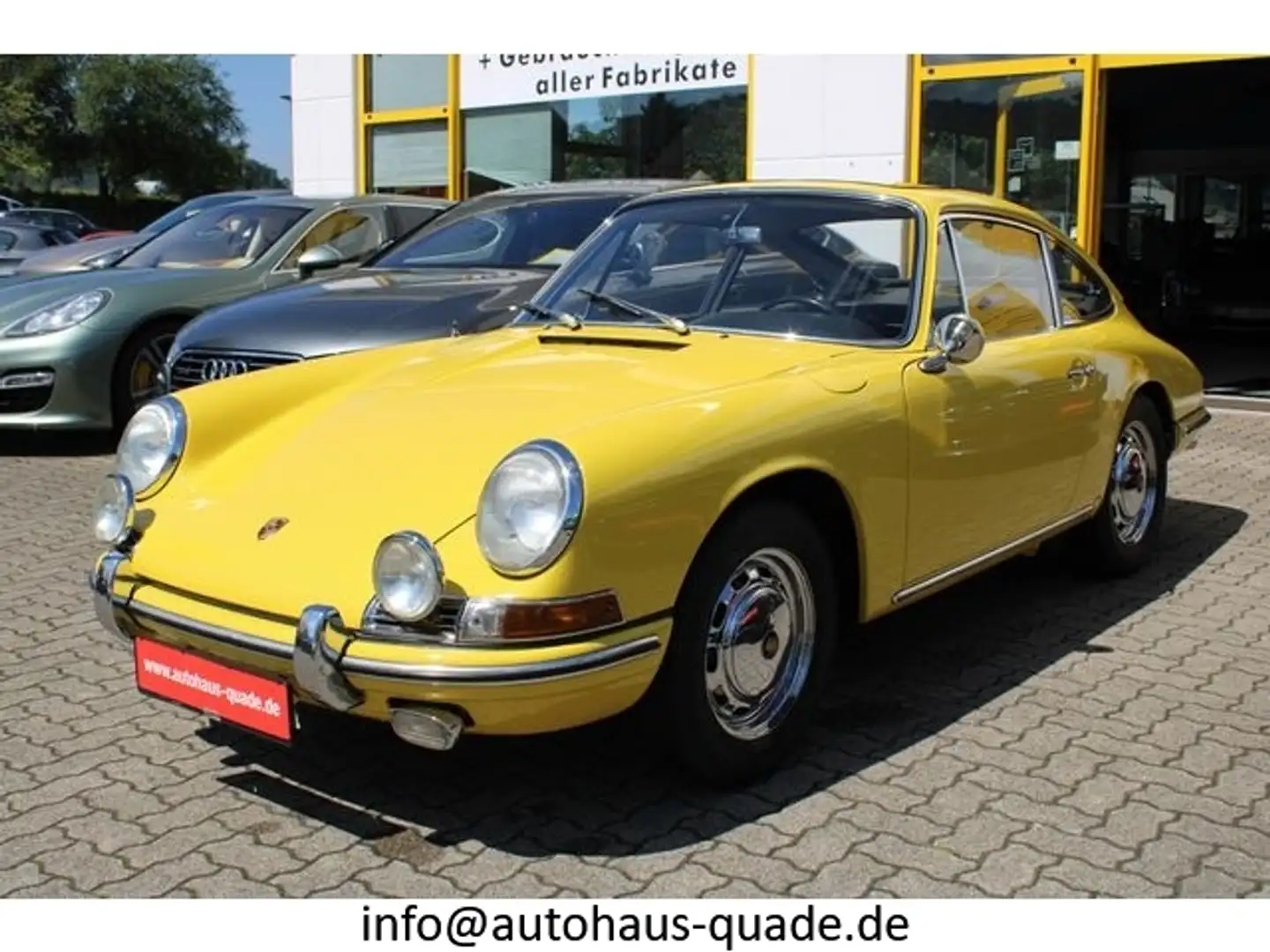 Porsche 912 el.SSD 5- Gang dt. Auto Historie Sarı - 1