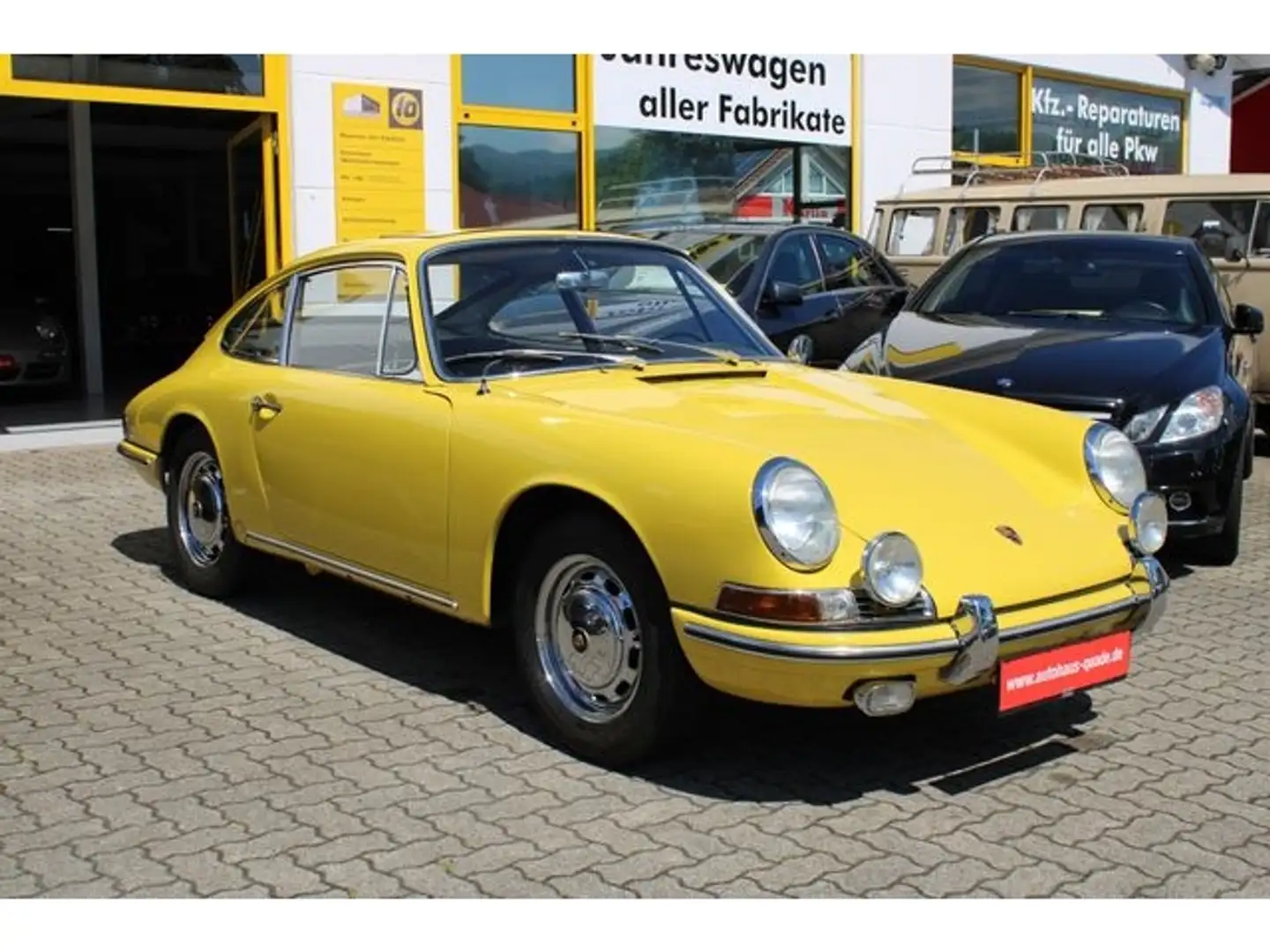 Porsche 912 el.SSD 5- Gang dt. Auto Historie Sarı - 2