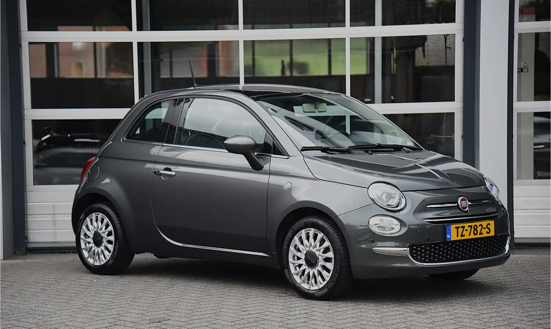 Fiat 500 1.2 Gris - 1