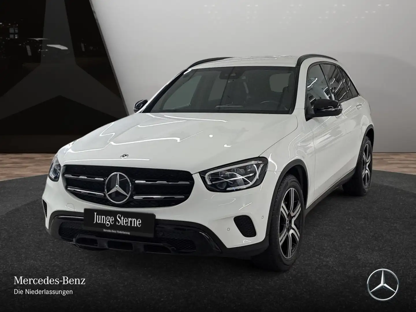 Mercedes-Benz GLC 200 4M NIGHT+AHK+LED+STHZG+KAMERA+SPUR+TOTW+9G Weiß - 2