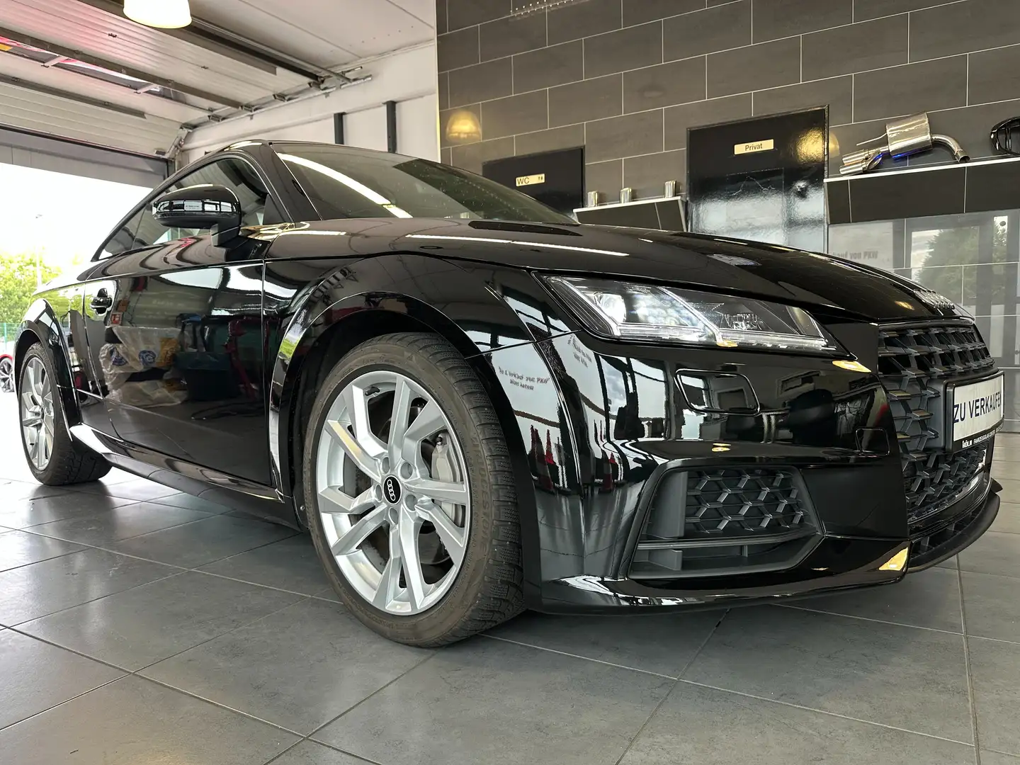 Audi TT 45 TFSI 1te Hand Navi Service Alu Sitzheizung Negro - 1