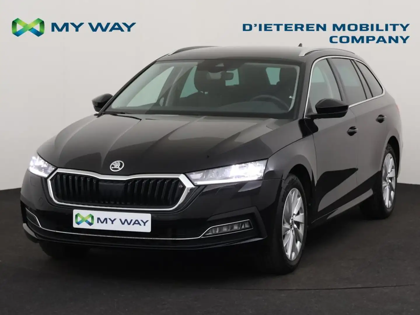 Skoda Octavia CLEVER 1.0 TSI m-HEV 110 PK DSG-7 / Cruise Control Schwarz - 1