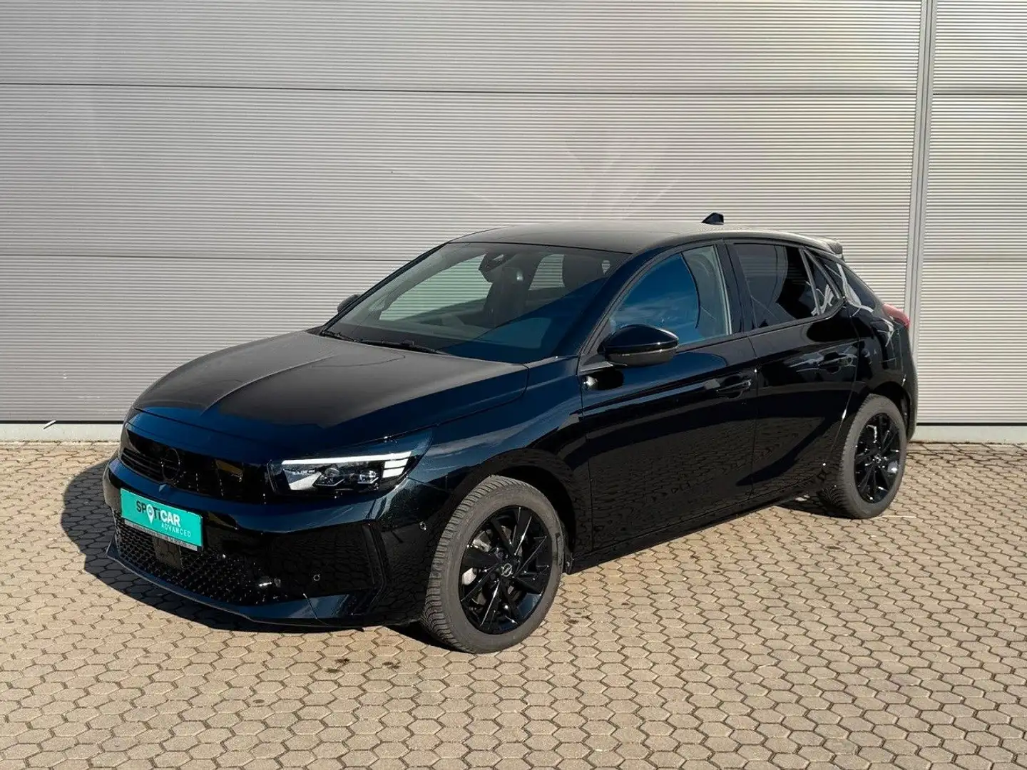 Opel Corsa F GS, LED-MATRIX, NAVI, SHZ, KAMERA, ACC Negro - 2