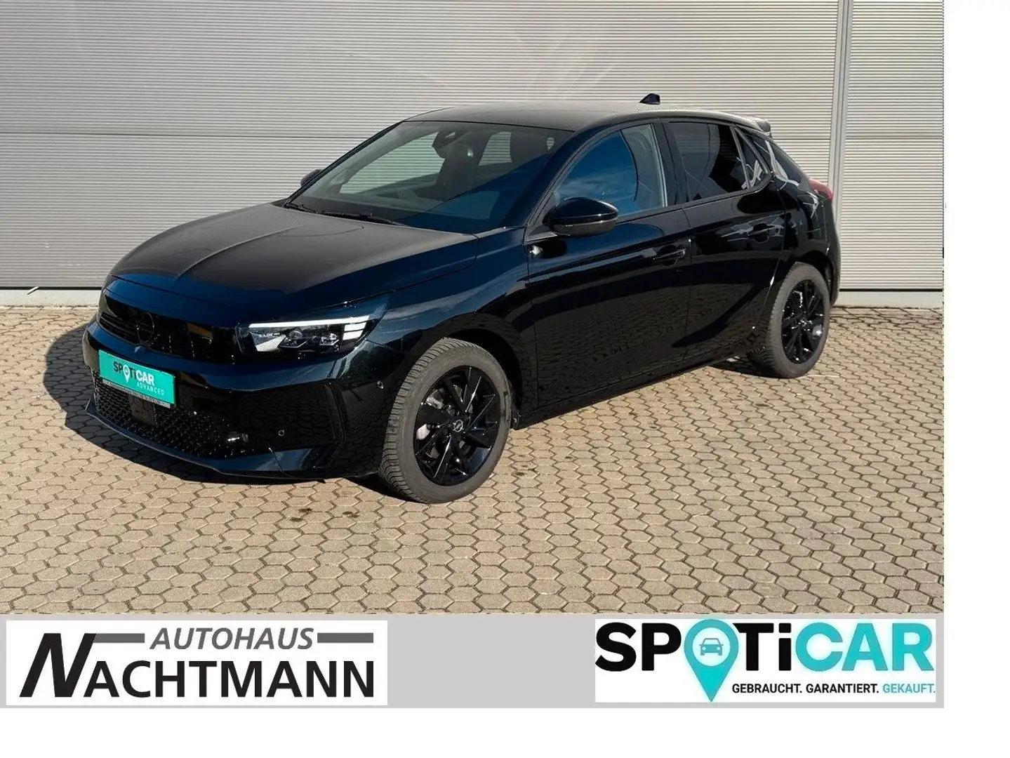 Opel Corsa F GS, LED-MATRIX, NAVI, SHZ, KAMERA, ACC Negro - 1