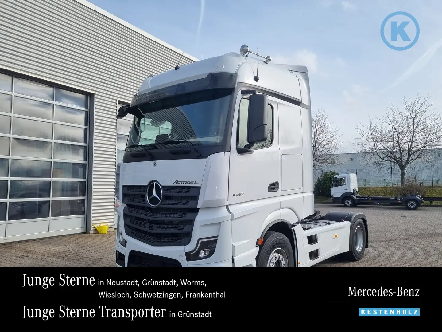 Mercedes-Benz Actros 1848 LS ADR Weiß - 1