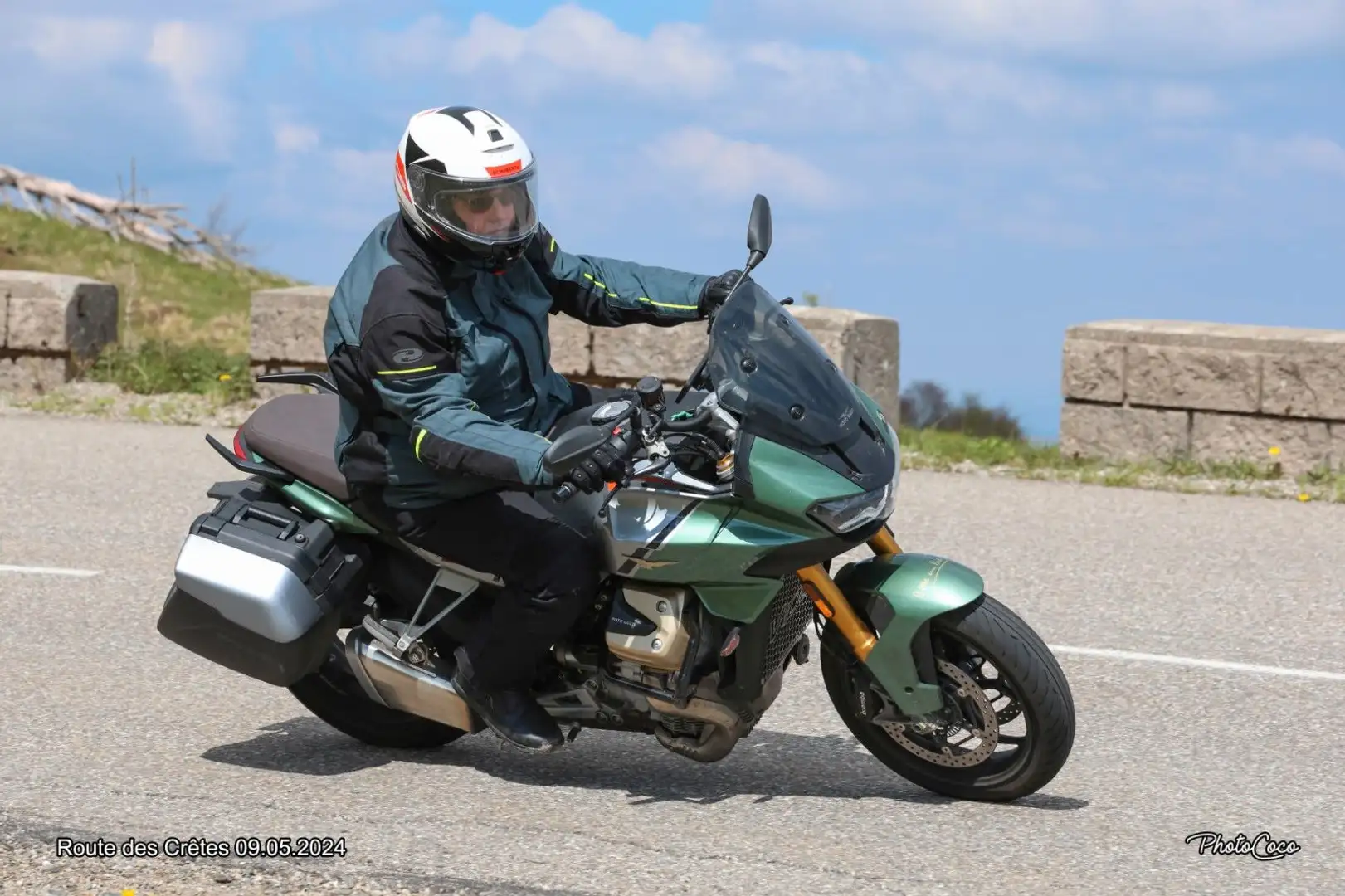 Moto Guzzi V 100 S inkl. Koffer Zielony - 2