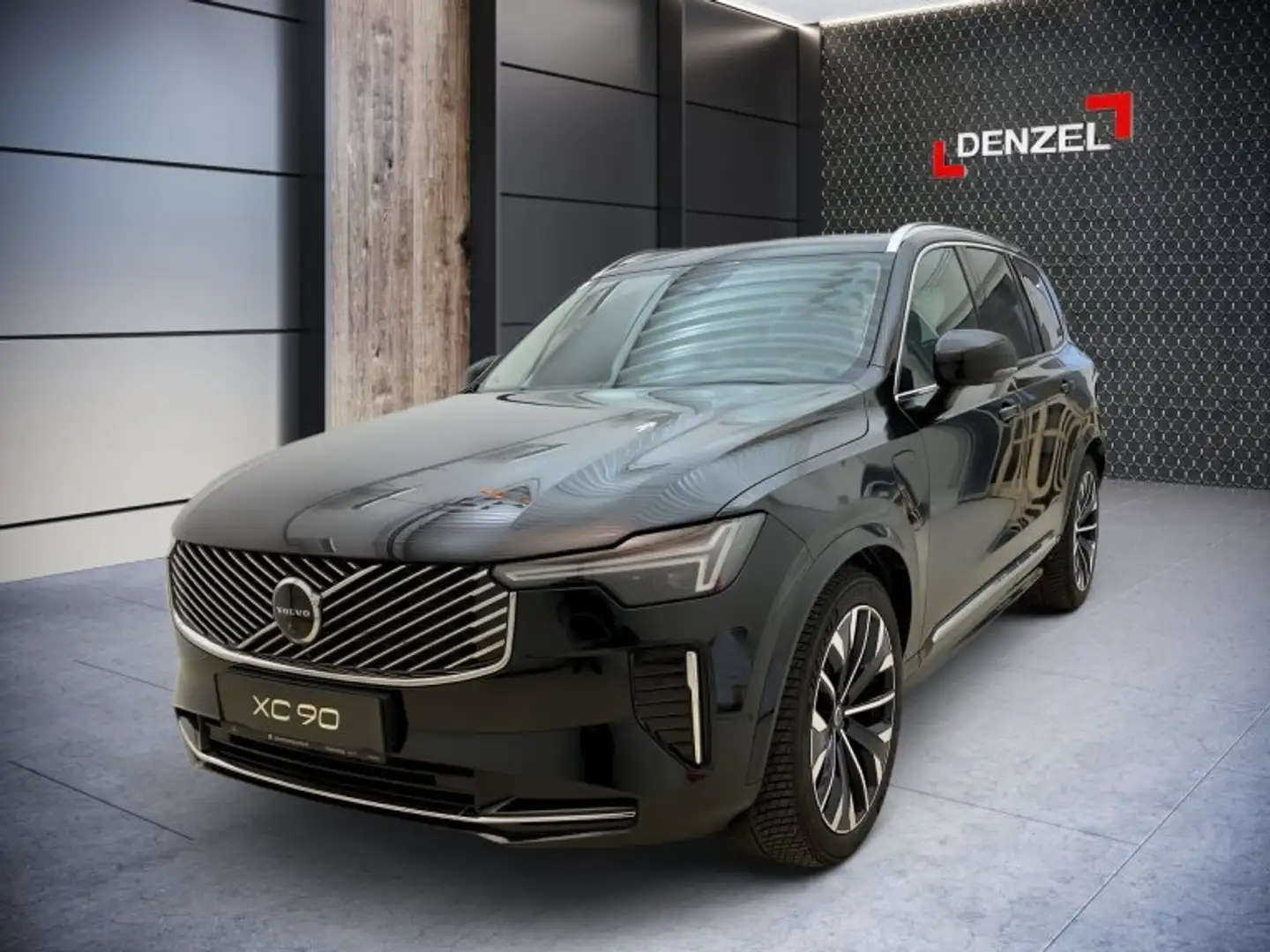 Volvo XC90 Ultra, T8 AWD Plug-in Hybrid, Elektrisch/Benzin, Bright, 7 S Schwarz - 2