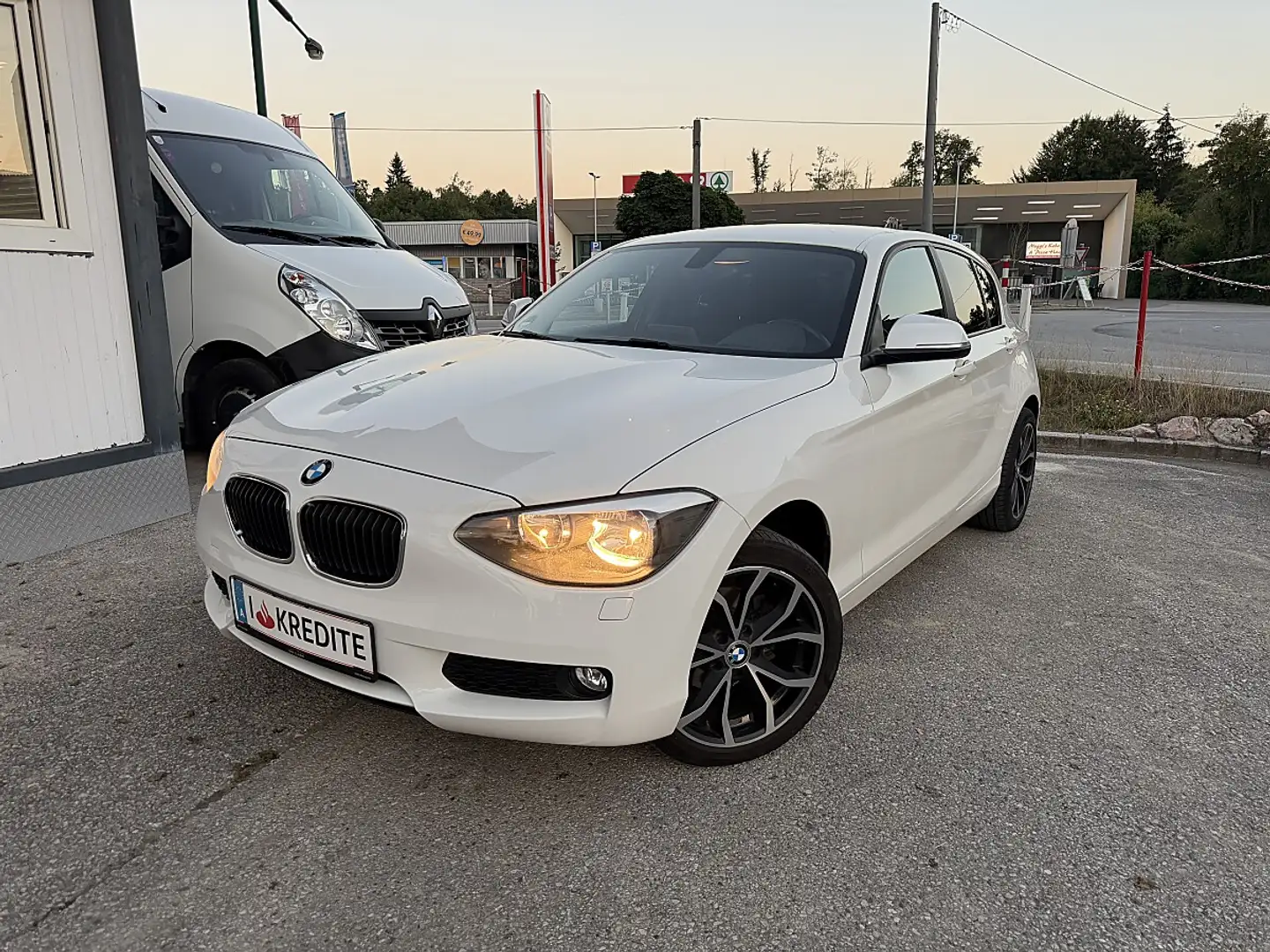 BMW 118 d Weiß - 1