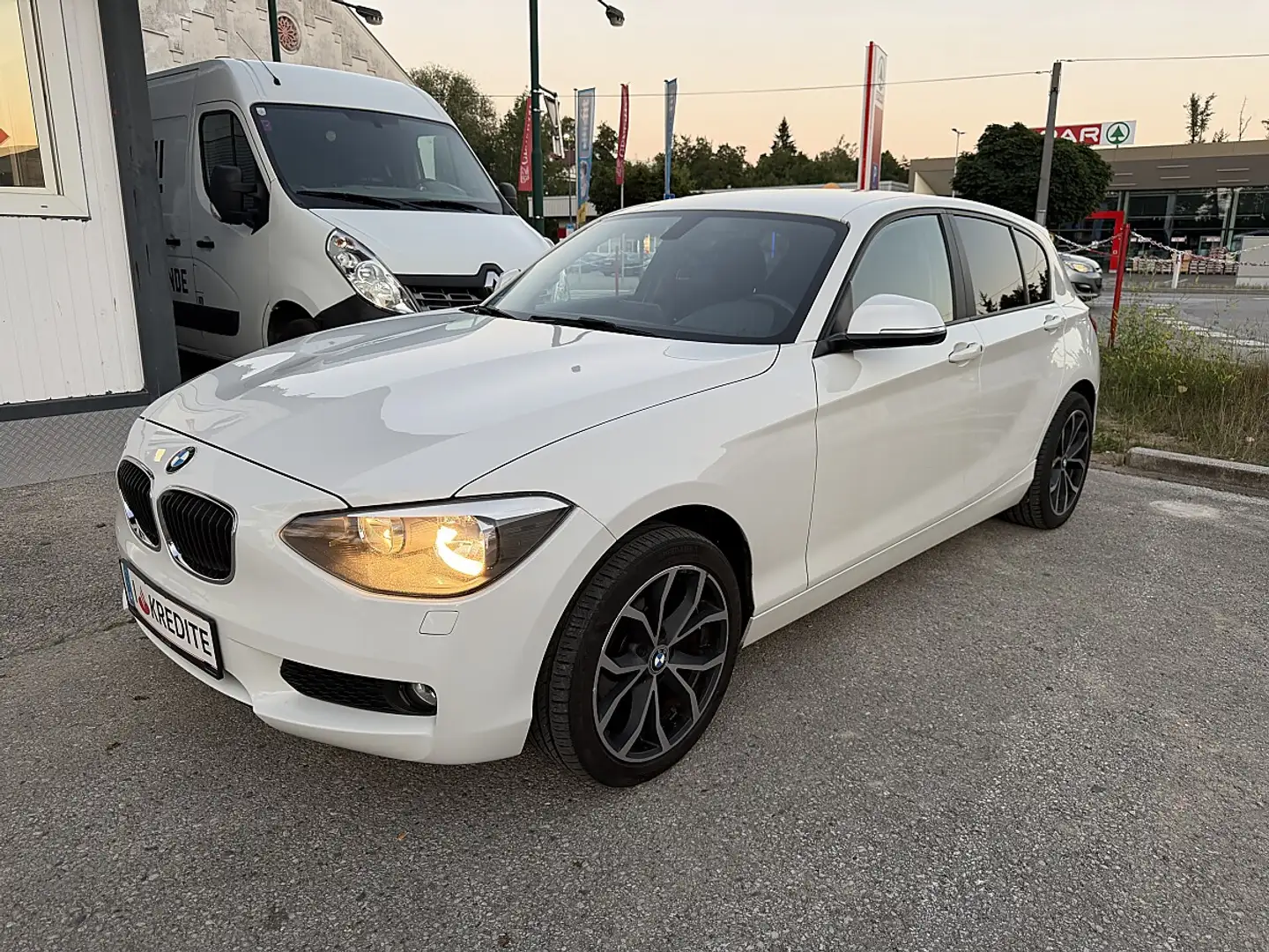 BMW 118 d Weiß - 2