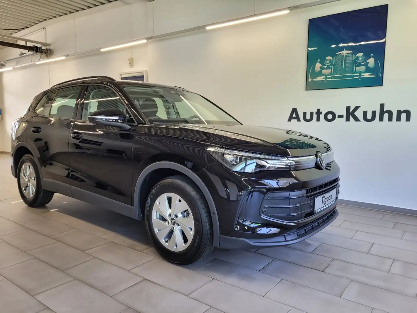 Volkswagen Tiguan 1.5 eTSI 96KW DSG AHK,LED,Klimaauto, 5 Jahr.Gar. Schwarz - 1