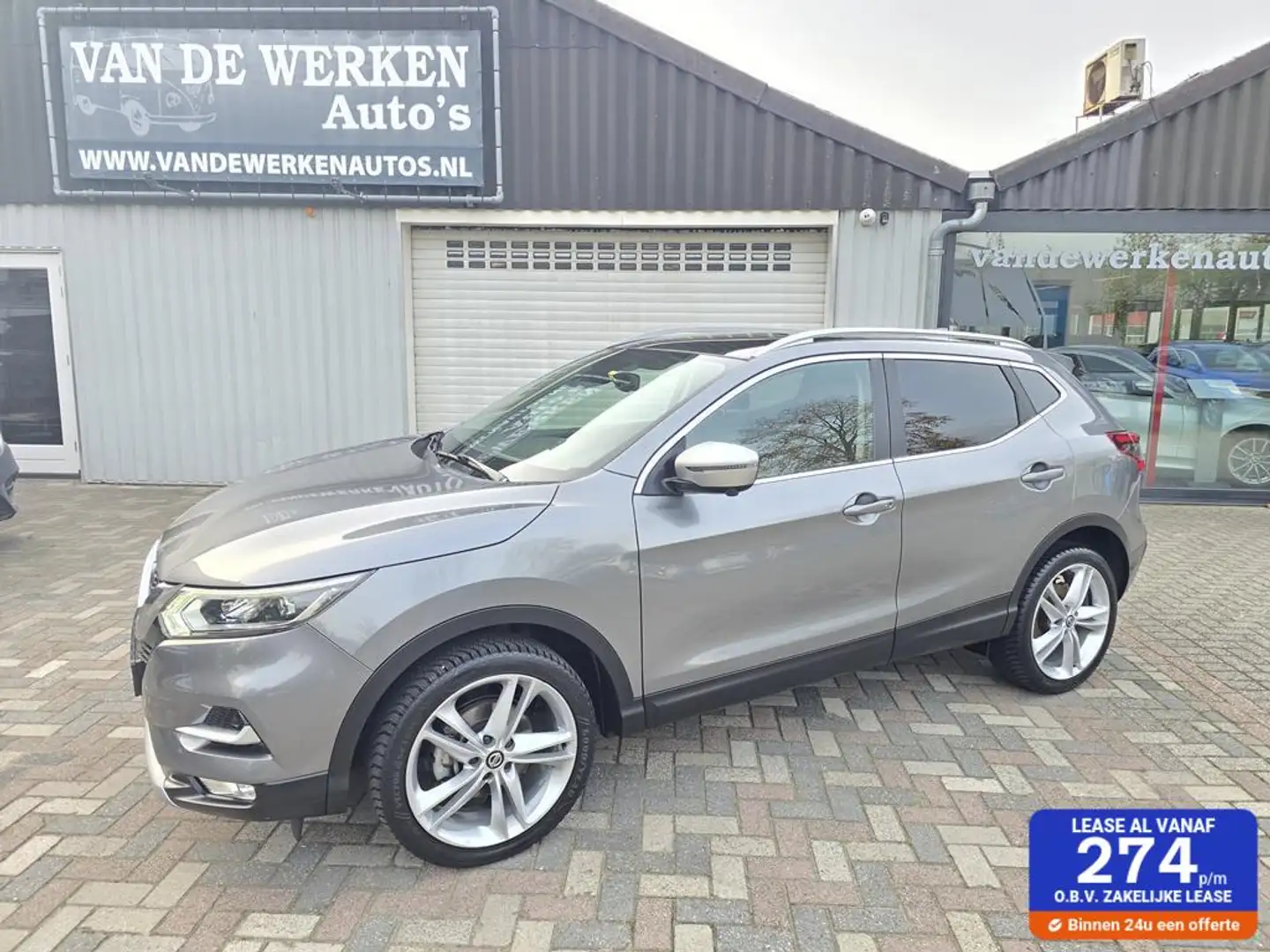 Nissan Qashqai 1.3 DIG-T N-Motion Clima|Navi|Panoramadak|LED|Trek Gris - 1
