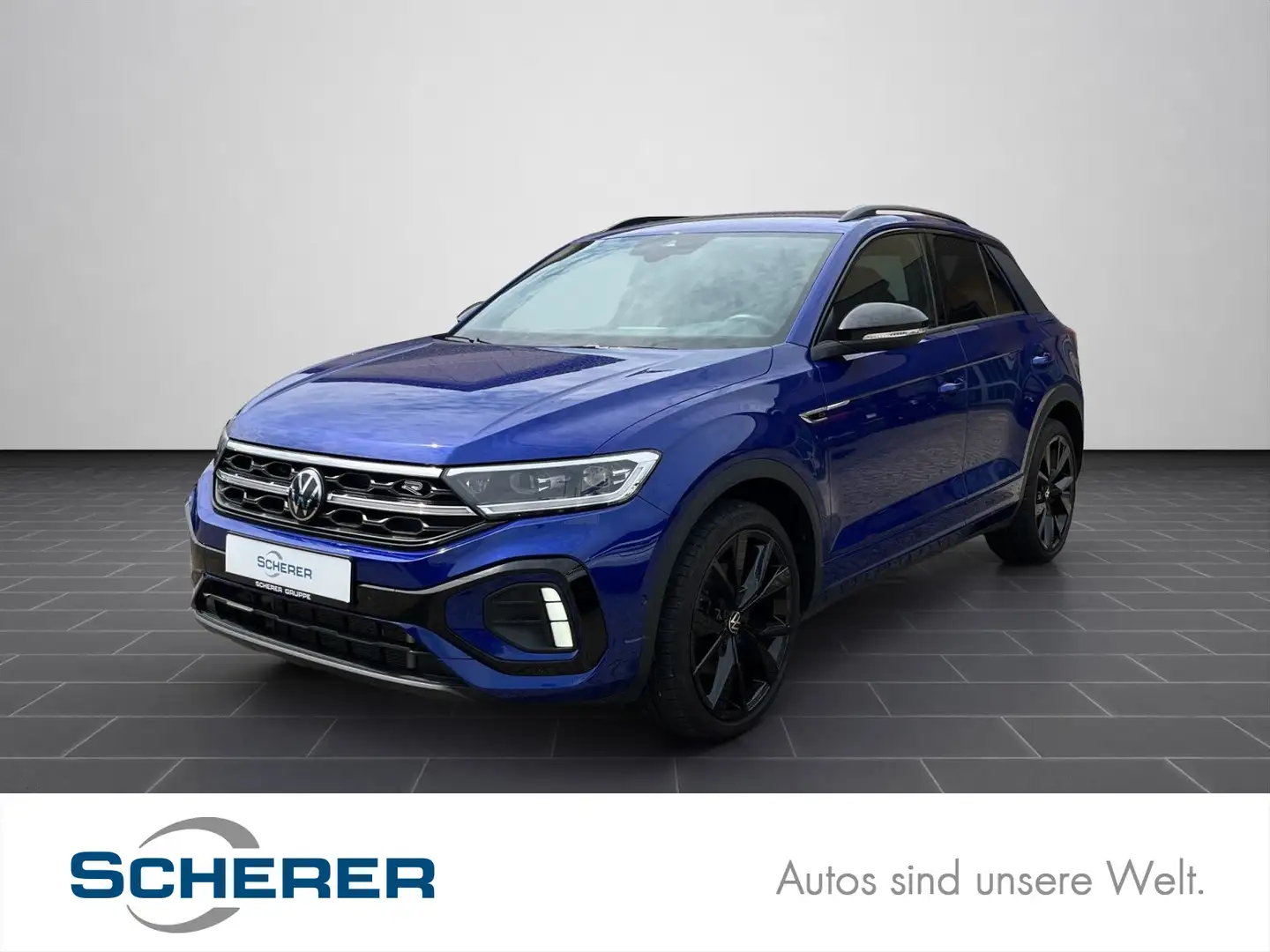 Volkswagen T-Roc 1.5 TSI *R-Line* DSG AHK Navi ACC Sportsit Blau - 1