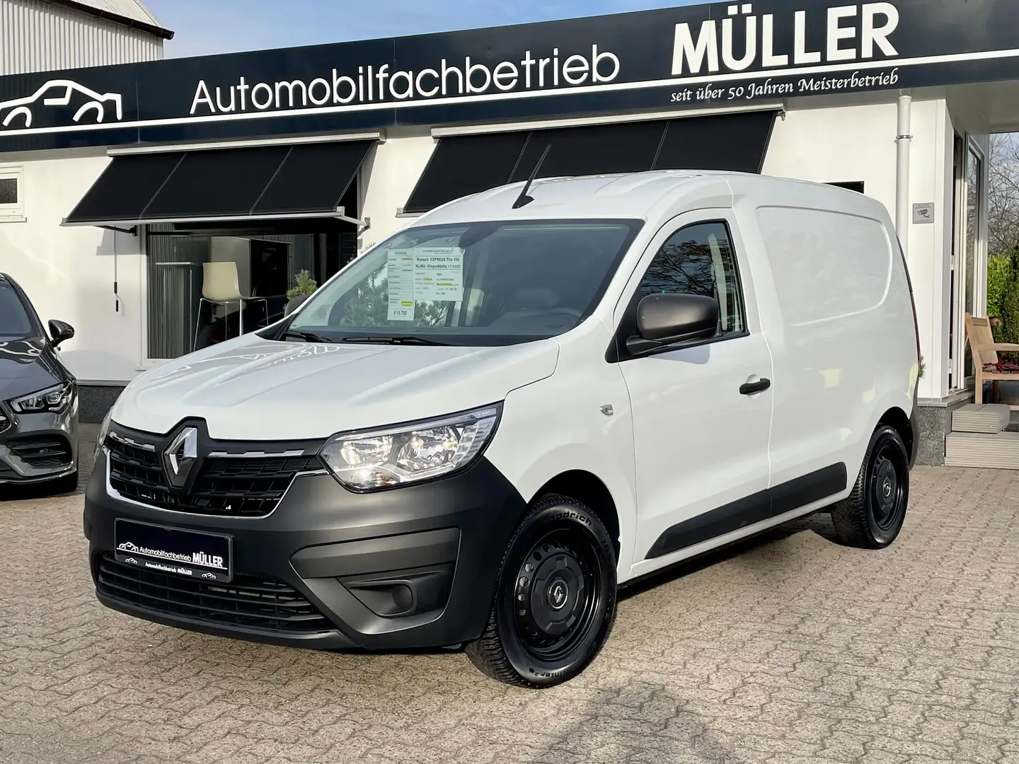 Renault EXPRESS TCe 100 KLIMA+PDC+1.Hd+Insp.NEU+TOPZUSTAND Weiß - 1