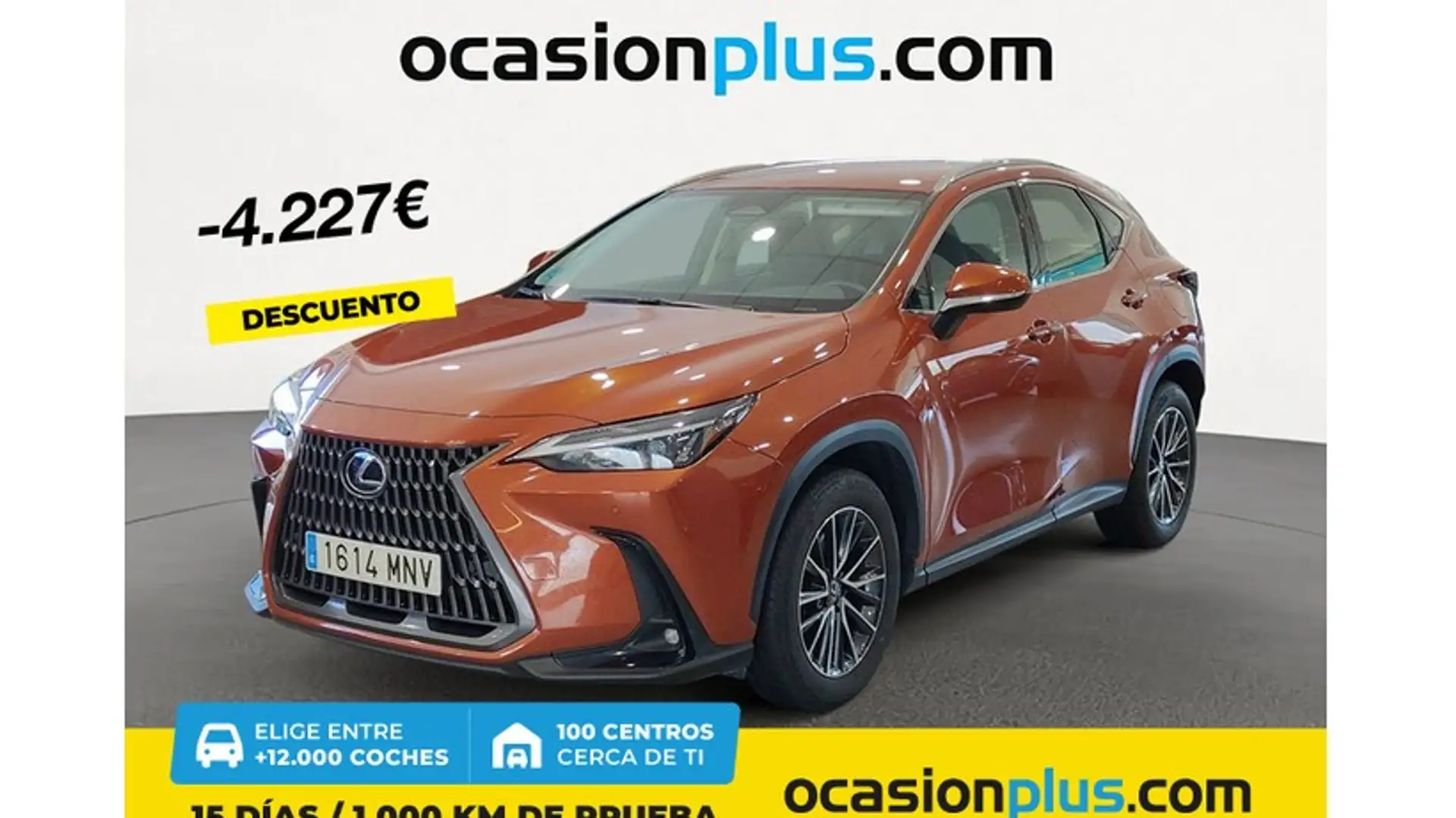 Lexus NX 350h Business City 4WD Naranja - 1