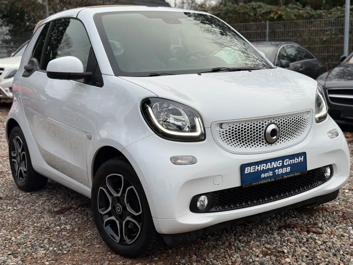 smart forTwo *CABRIO*PRIME*NAVI*LEDER* Weiß - 1