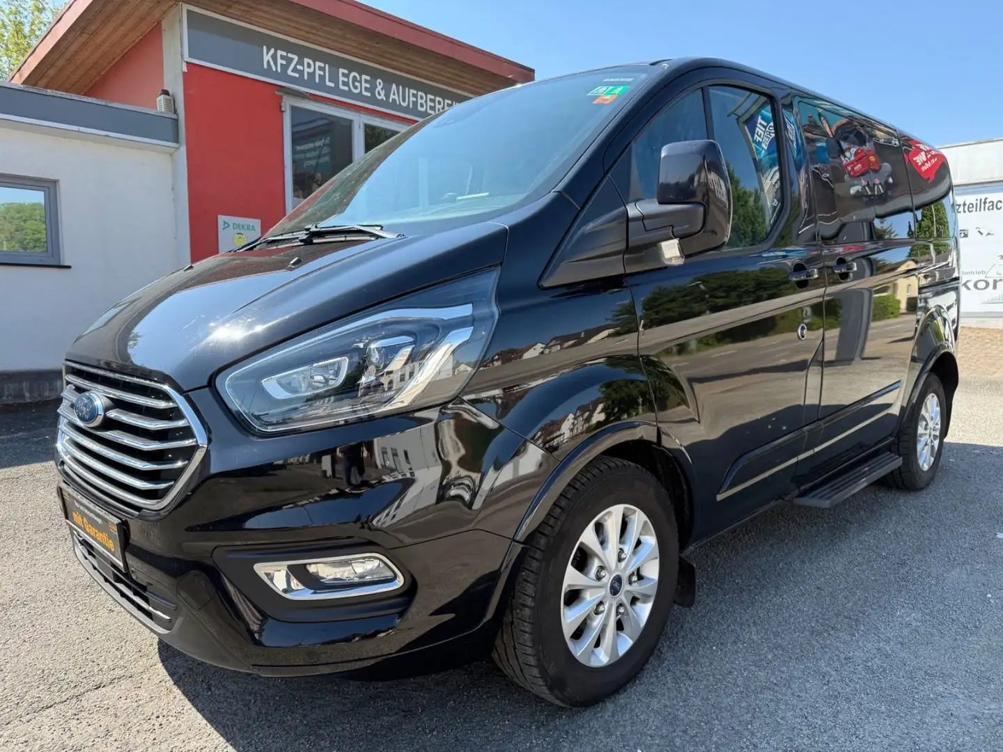 Ford Tourneo Custom Tourneo 9Sitzer Navi Kamera AHK  Standheizung Noir - 1