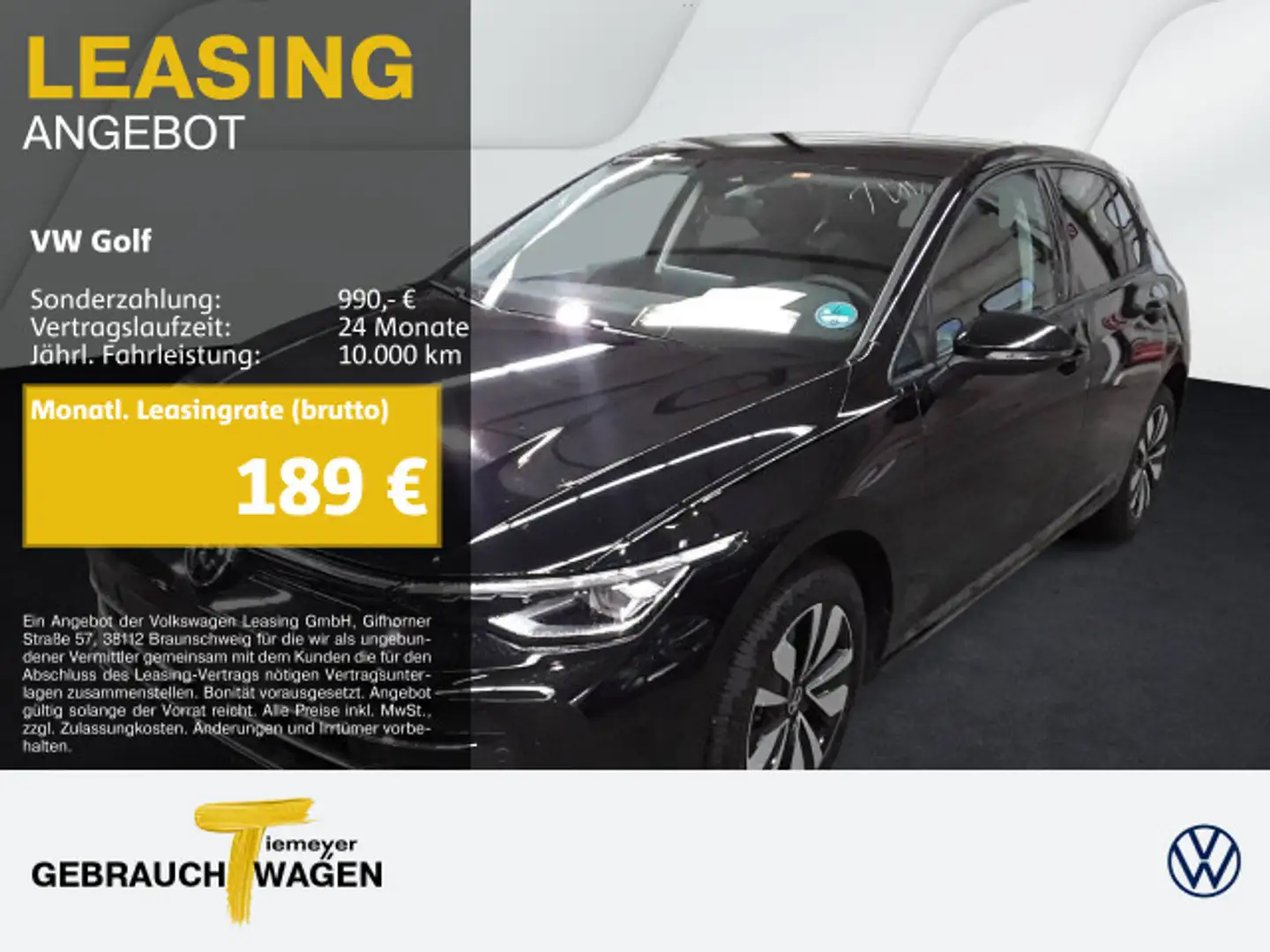 Volkswagen Golf 2.0 TDI DSG GOAL AHK KAMERA NAVI SITZHZ Schwarz - 1