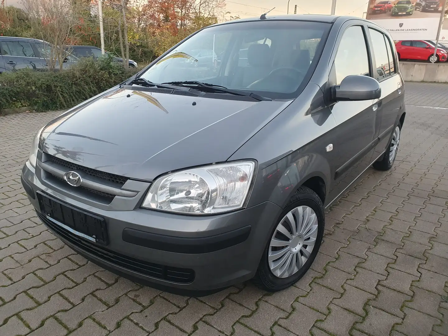 Hyundai Getz 1.1 GL,Klima,3.H,Zv,Servo,el.Fenster,Tüv06/2027 Сірий - 1