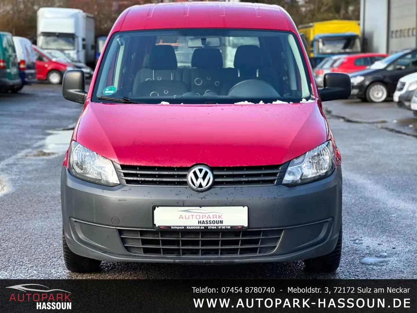 Volkswagen Caddy Kasten Roncalli Startline TÜV 05/27 5-Sitz. 8-Fach Rot - 2