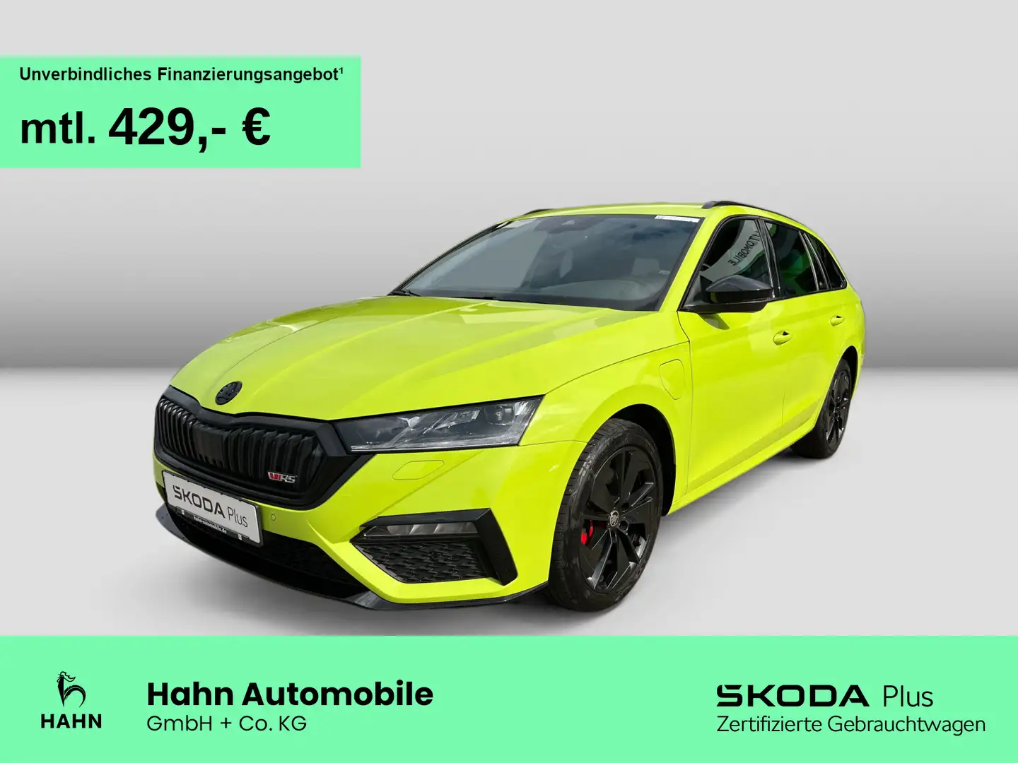 Skoda Octavia Combi RS 1.4TSI iV DSG AHK-Vorb. LED PDC Grün - 1